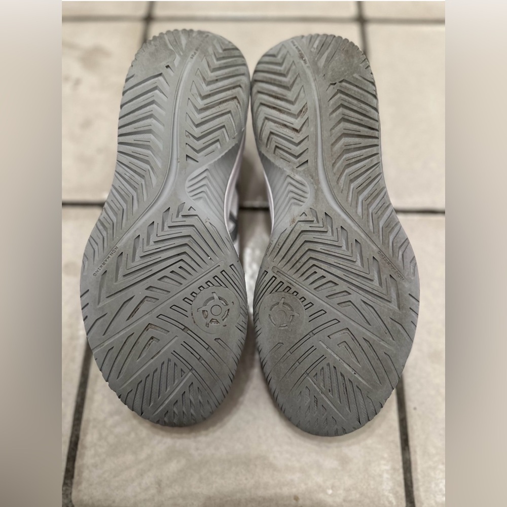 Asics Women's White and Gray Sneakers - Picture 7 of 7
